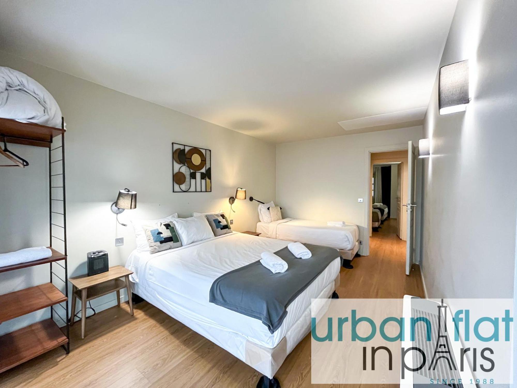 Ferienwohnung 131 - Urban Brand New 110m2 Beautiful Flat in Montorgueil Paris Exterior foto